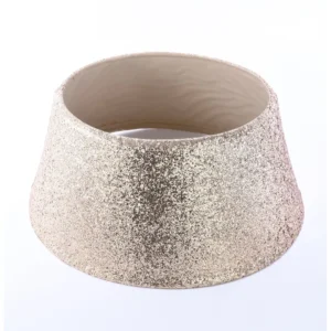 10"x22"D CHAMPAGNE SPARKLE TREE COLLAR