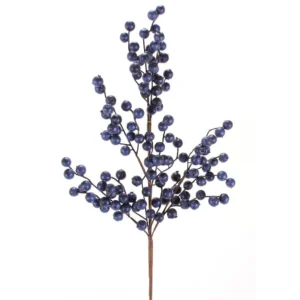 29" WR MATTE NAVY CRABAPPLE SPRAY