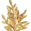 24" GOLD MATTE BAY LEAF SPRAY