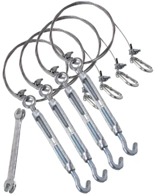 CABLE SUPPORT KITS FOR 9 FOOT AND UP HINGED TREE