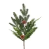 24" REAL TOUCH CEDAR/ SPRUCE CONE SPRAY