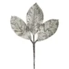 14" SNOW MAGNOLIA LEAF PICK