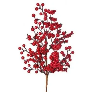 24" NEW ENGLAND RED BERRY SPRAY