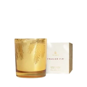 FRASIER FIR GOLD PINE NEEDLE CANDLE