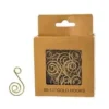 GOLD ORNAMENT HOOKS - BOX OF 50