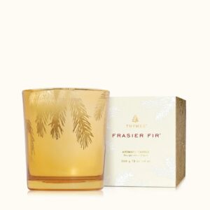 FRASIER FIR GILDED 13 OZ POURED CANDLE