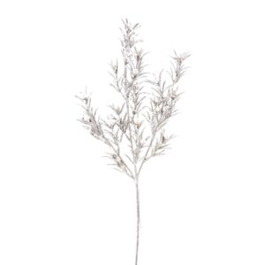 22" PLATINUM/ CHAMPAGNE GLITTER PEARL SPRAY