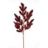 29.5" RED GLITTER PINE SPRAY