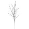 35" PLATINUM GLITTER GRASS SPRAY