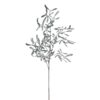 28" GREEN/ WHITE FROSTED MISTLETOE SPRAY