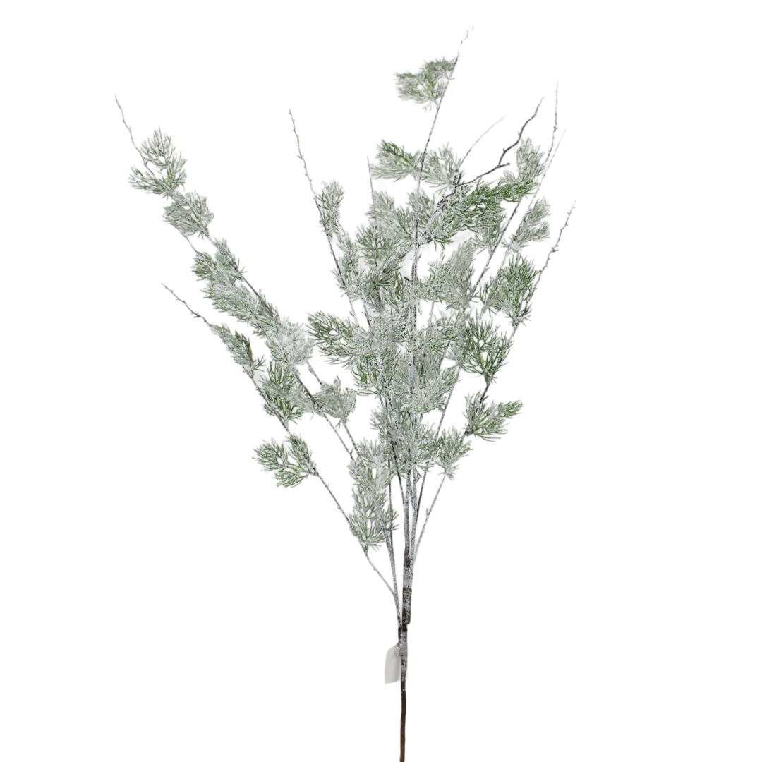 39" FROSTED SNOW PINE BRANCH