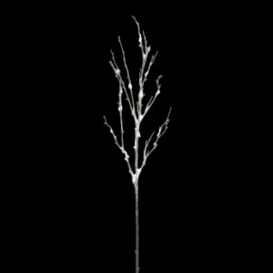 38.5" WHITE/ NATURAL SNOW BRANCH
