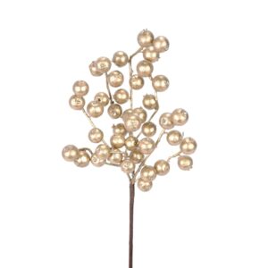 12" WEATHER RESISTANT CHAMPAGNE GOLD CRABAPPLE PICK