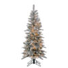 4.5'x24"D SNOWCREST PENCIL TREE