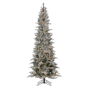 7.5'x38"D SNOWCREST PENCIL TREE