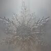 12" ACRYLIC ICY SNOWFLAKE ORNAMENT