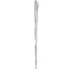 9.5" CLEAR GLASS ICICLE ORNAMENT