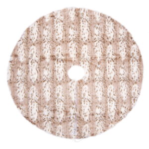 72"D IBERIAN FAUX FUR TREE SKIRT