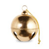 12"D GOLD METAL BELL