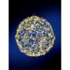8"D MICRO WARM WHITE LED TWINKLING KISSING BALL