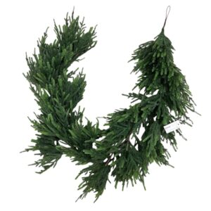 6'x18"D UNLIT DELUXE NORFOLK GARLAND