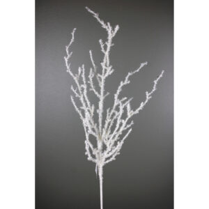 31" WHITE GLITTER TWIG SPRAY