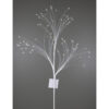 27" WHITE GLITTER STARBURST SPRAY
