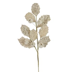 27" CHAMPAGNE BERRY LEAF SPRAY