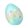 18.25" BLUE RESIN OUTDOOR EASTER EGG