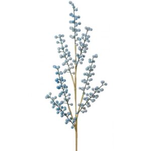 30" BLUE EASTER BERRY SPRAY - SET OF 12