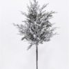 28" WHITE/GREEN SNOWY PINE SPRAY